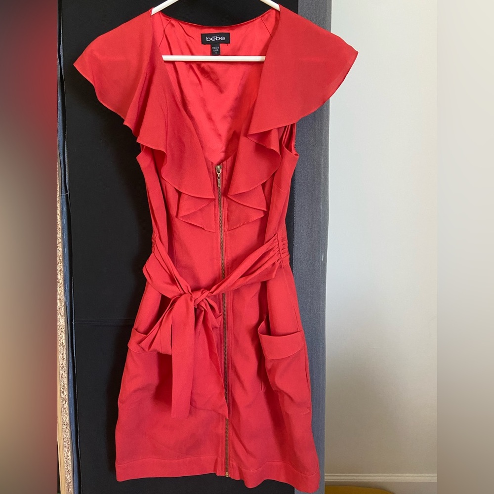 Bebe Orange Dress | Size Small